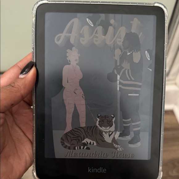 Kindle E-Reader with Clear Case